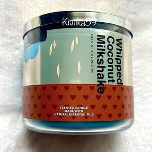 Bath & Body Works Whipped Coconut Milkshake Candle